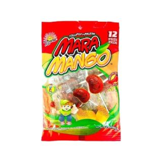 Mara Mango med Chili Slikkepinde 12stk -168g