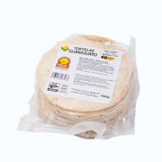 White Tortillas Guanajuato 15cm -1kg