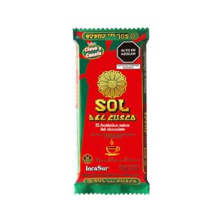 Sol de Cuzco Bitter Chokolademed med Nellike og kanel 90g