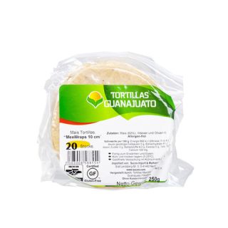 Hvide Tortillas Guanajuato 10cm - 250g